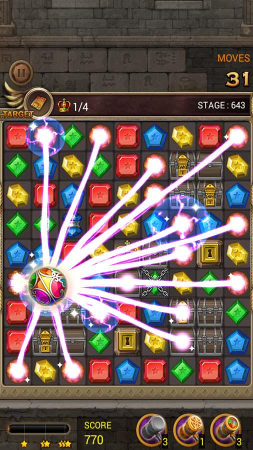 Jewels Temple Quest : Match 3 Resimleri