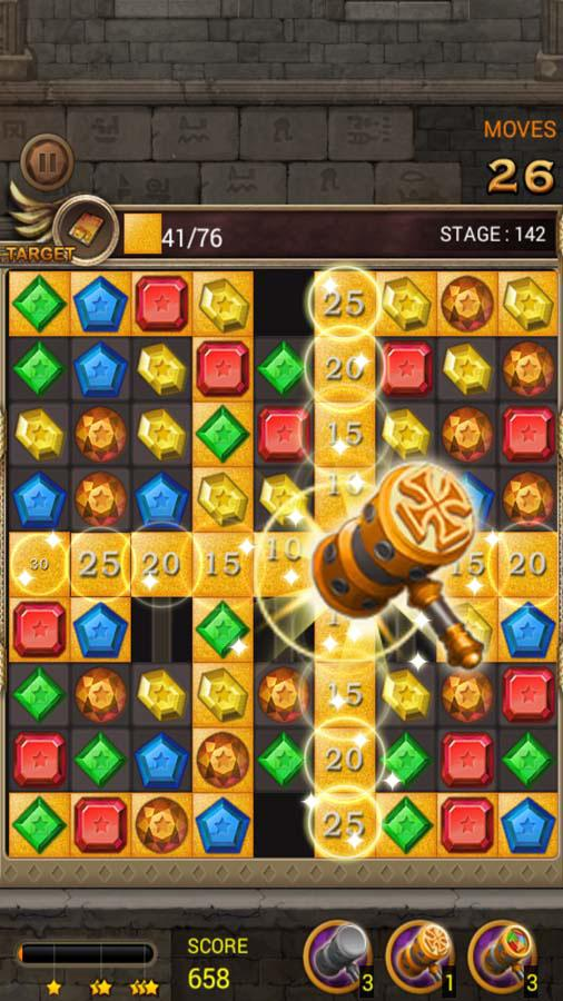 Jewels Temple Quest : Match 3 Resimleri