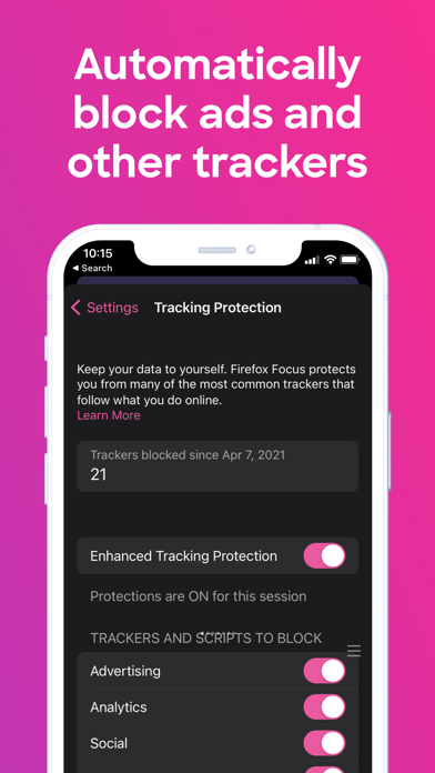 �zel Firefox Focus Taray�c� Resimleri