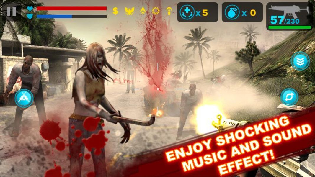 Zombie Frontier İndir (Android) - Android için Zombi Oyunu 