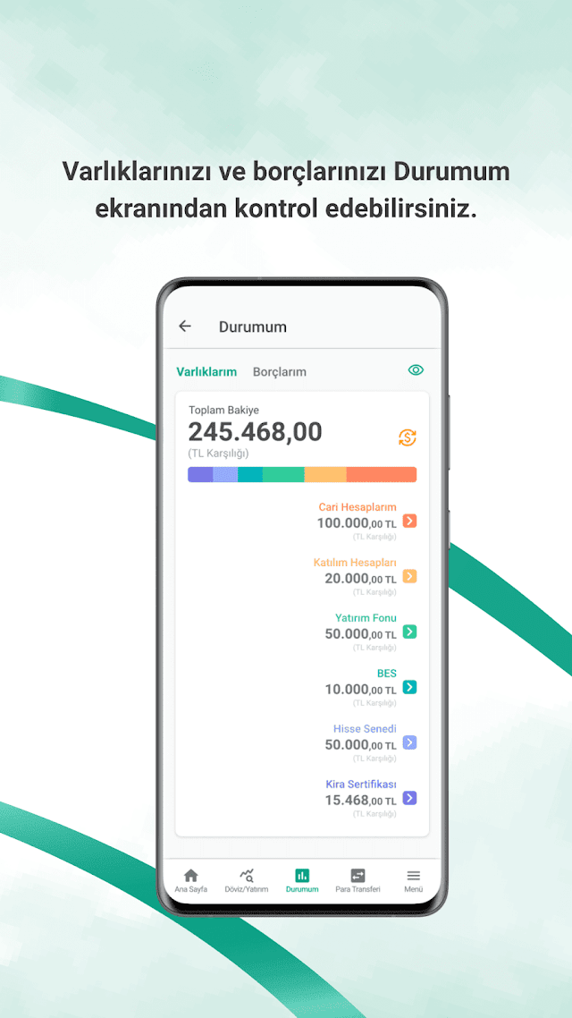 Android için Kuveyt Türk Mobil Uygulaması Resimleri