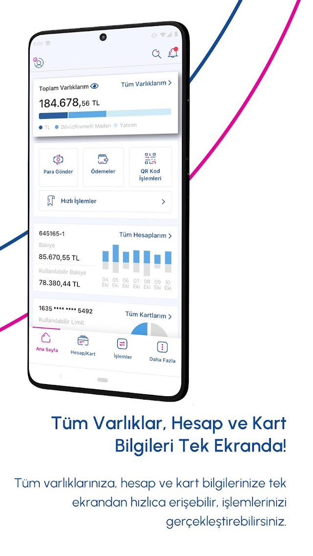 Vakıf Katılım Mobil Resimleri
