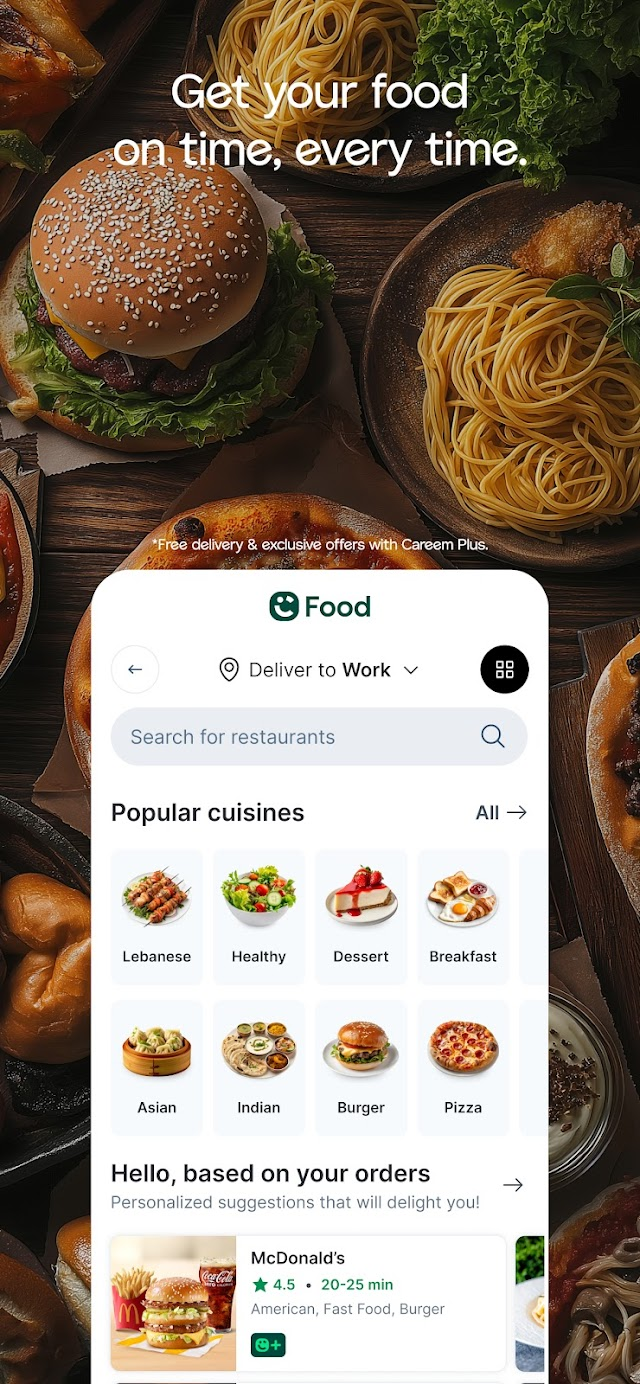 Careem: Taxi, Food & Delivery Resimleri