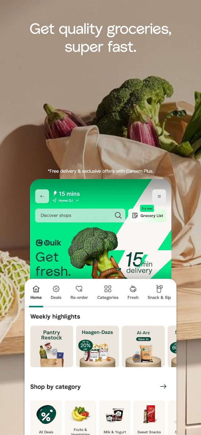 Careem: Taxi, Food & Delivery Resimleri
