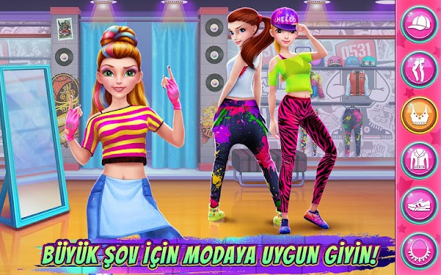 Hip Hop Dans Okulu Oyunu Resimleri