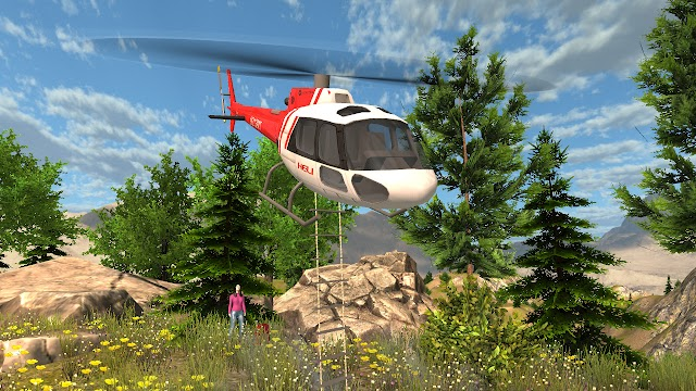 Helikopter Kurtarma Simülatörü Resimleri