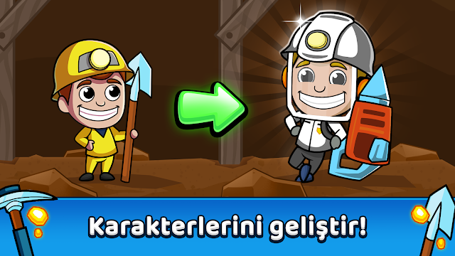 Idle Miner Tycoon Maden Oyunu Resimleri