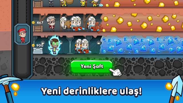 Idle Miner Tycoon Maden Oyunu Resimleri
