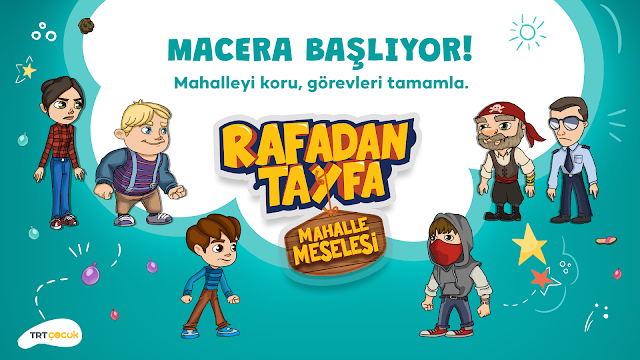 TRT Rafadan Tayfa Mahalle Resimleri