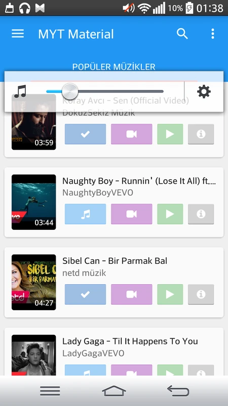 Mp3 İndirme Uygulaması Resimleri
