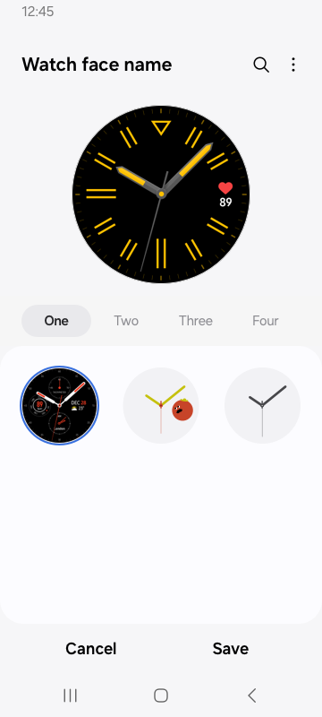 Galaxy Wearable (Samsung Gear) Resimleri
