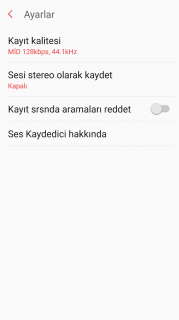 Samsung Ses Kaydedici Resimleri