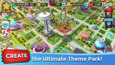 RollerCoaster Tycoon® Touch™ Resimleri