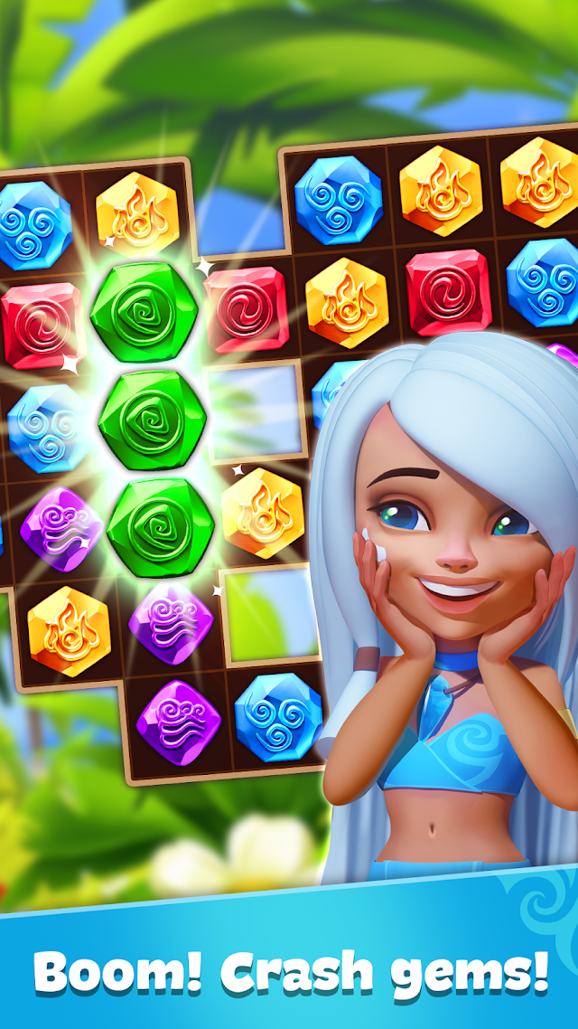 Gemmy Lands: Match 3 Games Resimleri