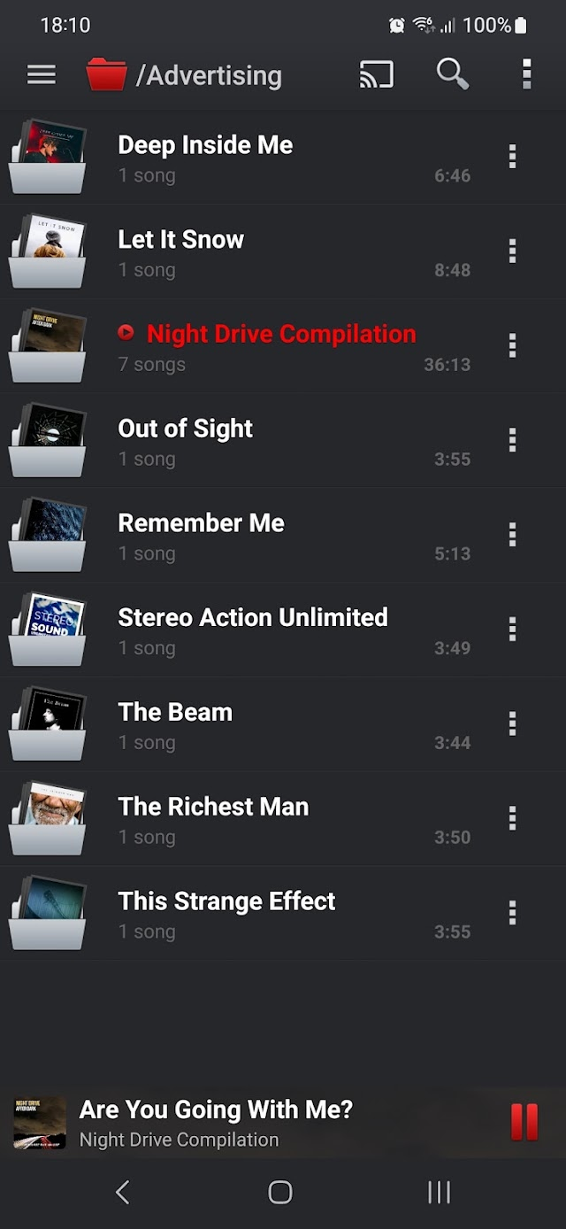 Müzik Çalar Uygulaması Resimleri