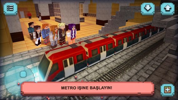 Metro Yapc: Tren yolculuu! Resimleri