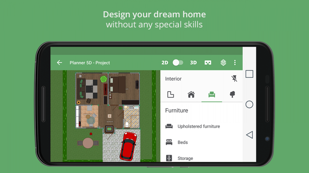 Planner 5D - Interior Design İndir (Android) - Ev İç Dizayn Uygulaması
