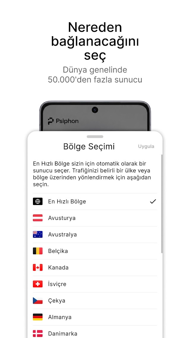 Psiphon VPN: Güvenli Erişim Resimleri