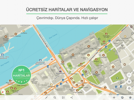 Maps.me -Çevrimdışı Haritalar Resimleri