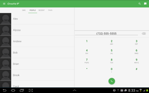 GrooVe IP VoIP Calls & Text Resimleri