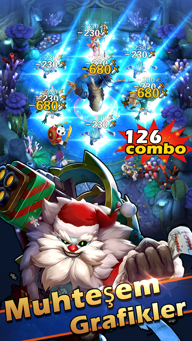 Hyper Heroes: Marble-Like RPG Resimleri