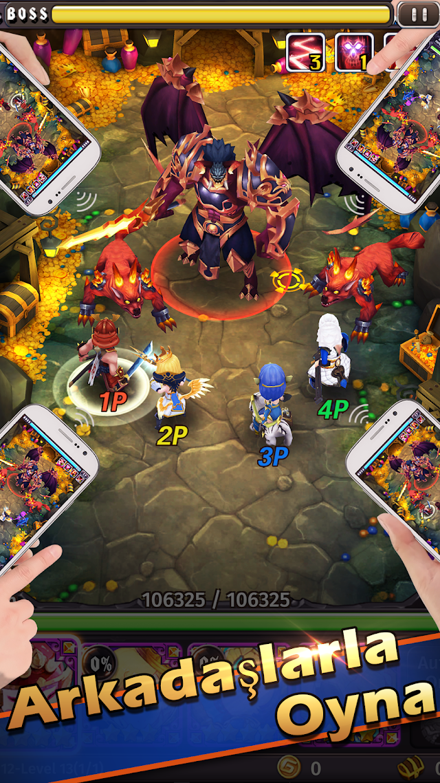 Hyper Heroes: Marble-Like RPG Resimleri