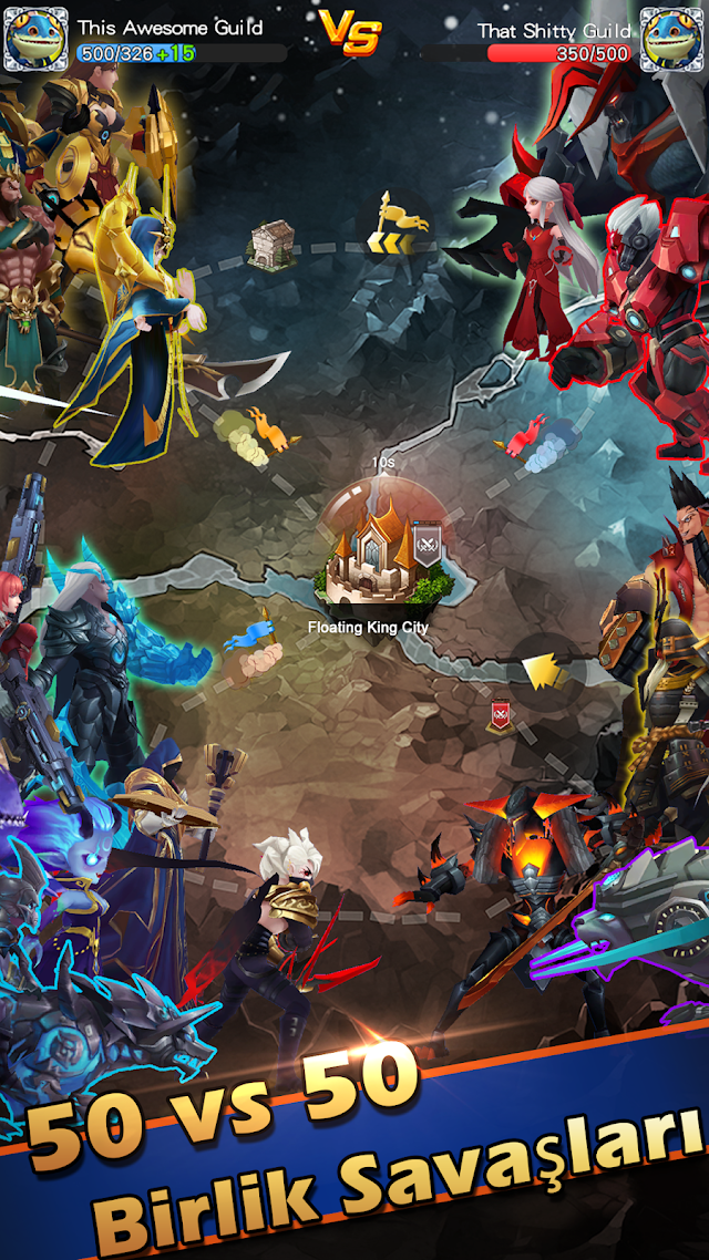 Hyper Heroes: Marble-Like RPG Resimleri
