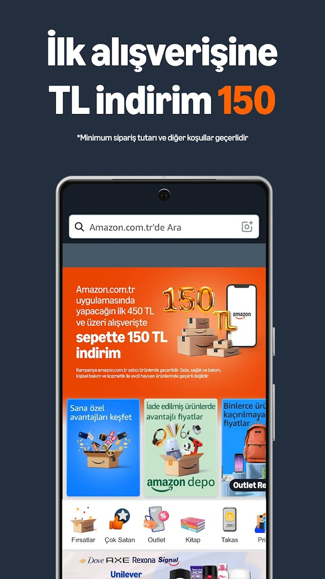 Amazon.com.tr Mobile Alışveriş Resimleri