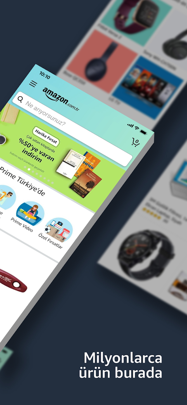 Amazon.com.tr Mobile Alışveriş Resimleri