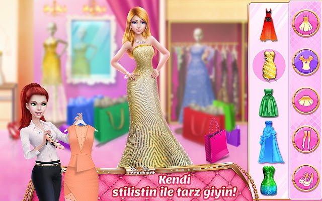 Zengin Kız - Alışveriş Oyunu Resimleri