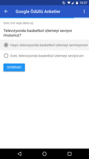 Google dll Anketler Resimleri