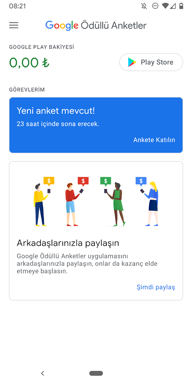 Google Ödüllü Anketler Resimleri