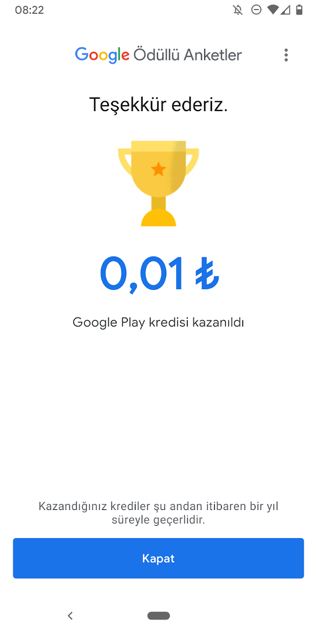 Google Ödüllü Anketler Resimleri