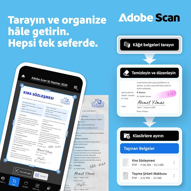Adobe Scan: Belge Tarama Resimleri