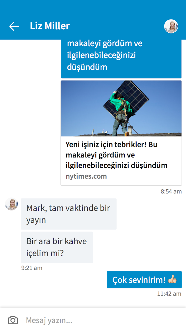 LinkedIn: Topluluk ve Ağ Resimleri