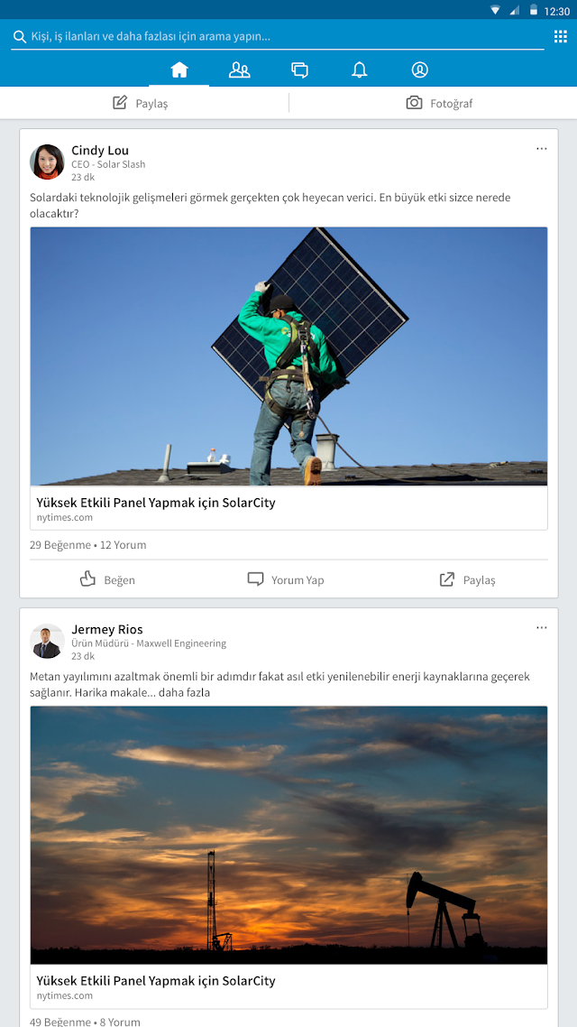 LinkedIn: Topluluk ve Ağ Resimleri