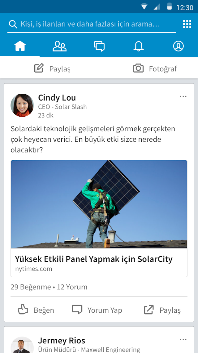 LinkedIn: Topluluk ve Ağ Resimleri