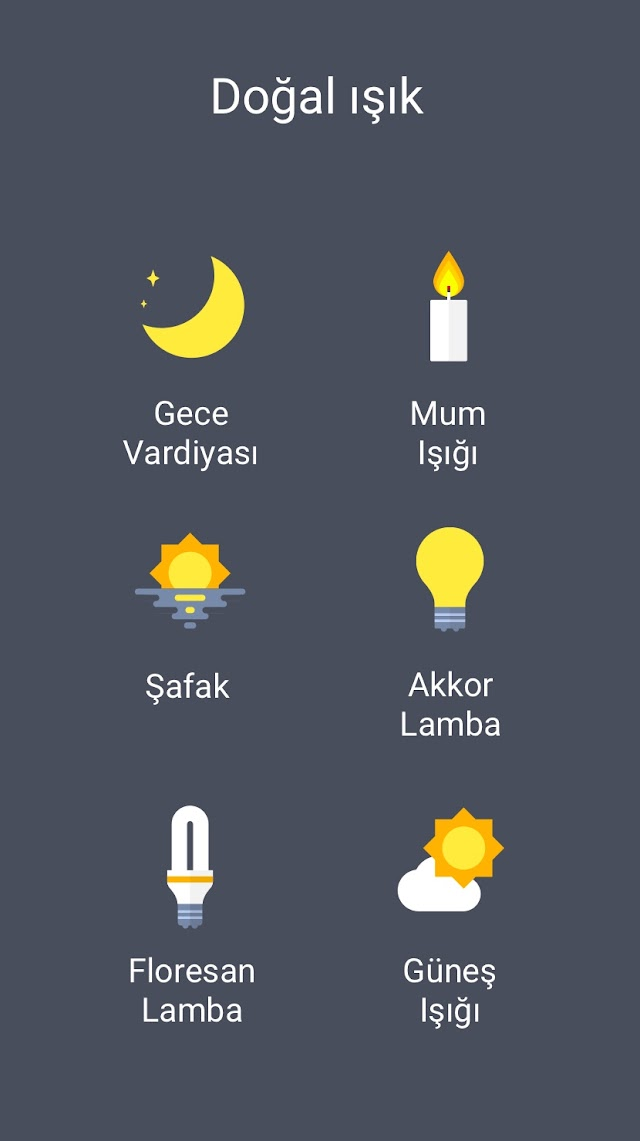 Mavi Işık Filtresi - Gece Modu Resimleri