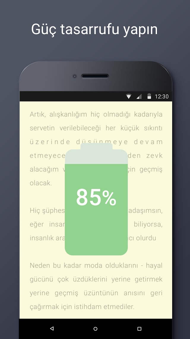 Mavi Işık Filtresi - Gece Modu Resimleri