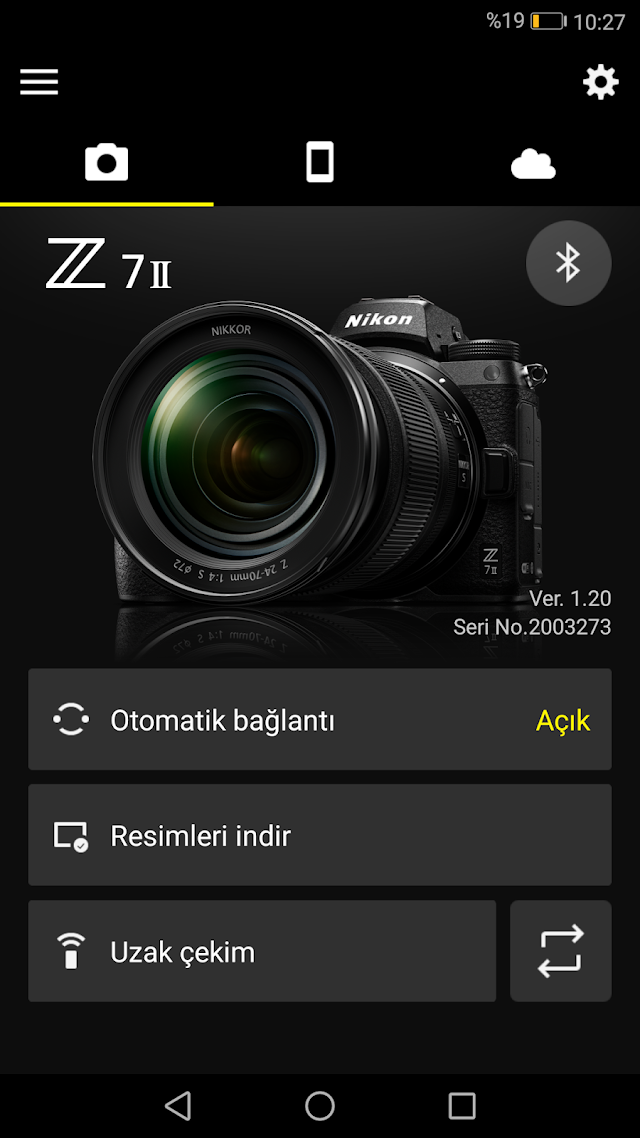 Nikon Kamera Uygulaması Resimleri