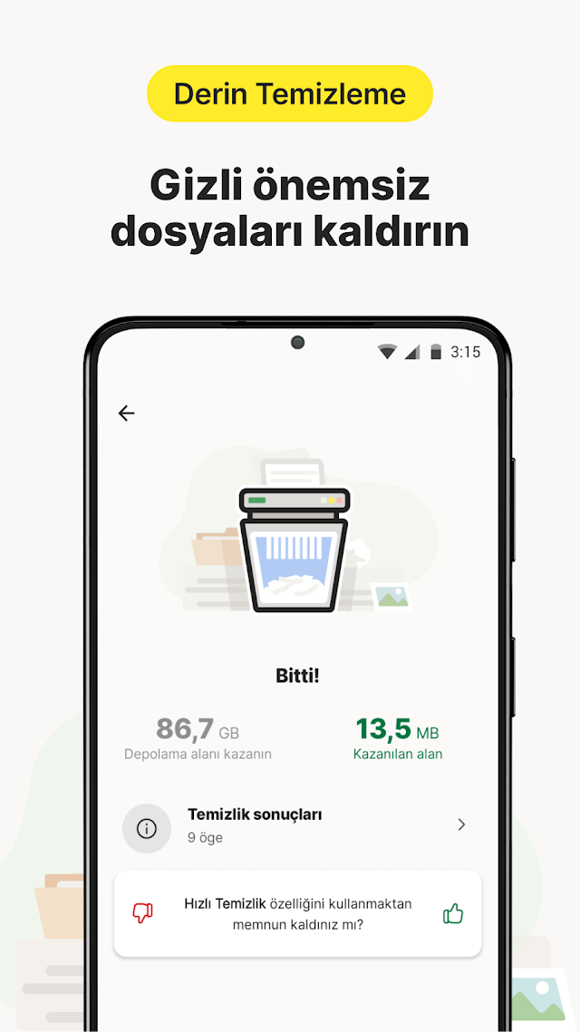 Norton Cleaner: Dosya kaldırma Resimleri