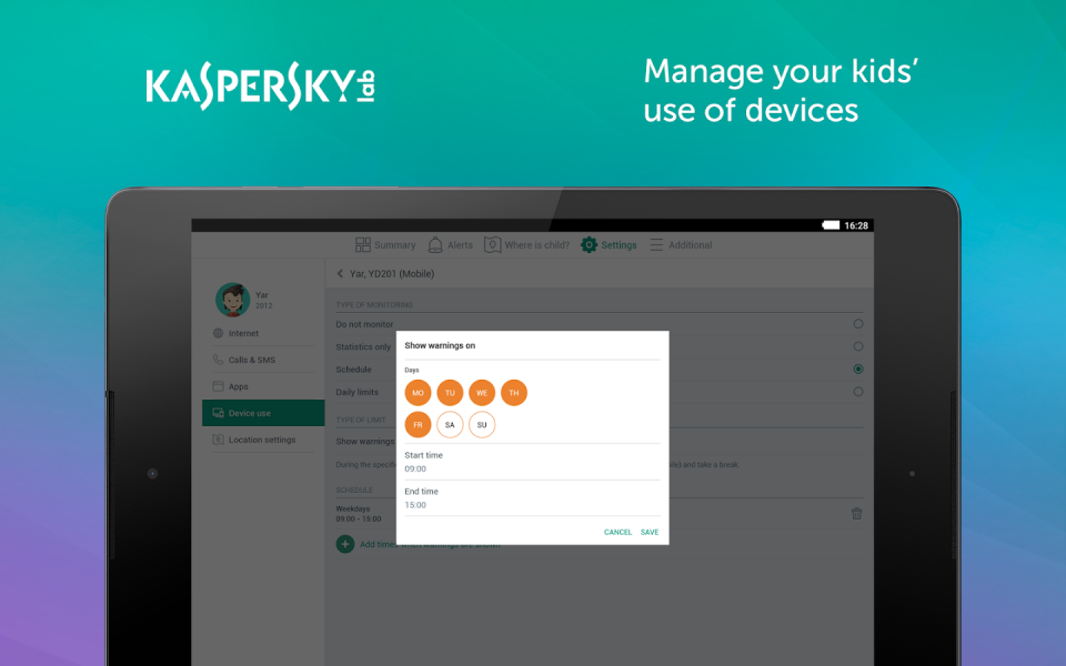 safekids kaspersky