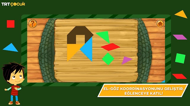 TRT Ege ile Gaga Tangram Resimleri
