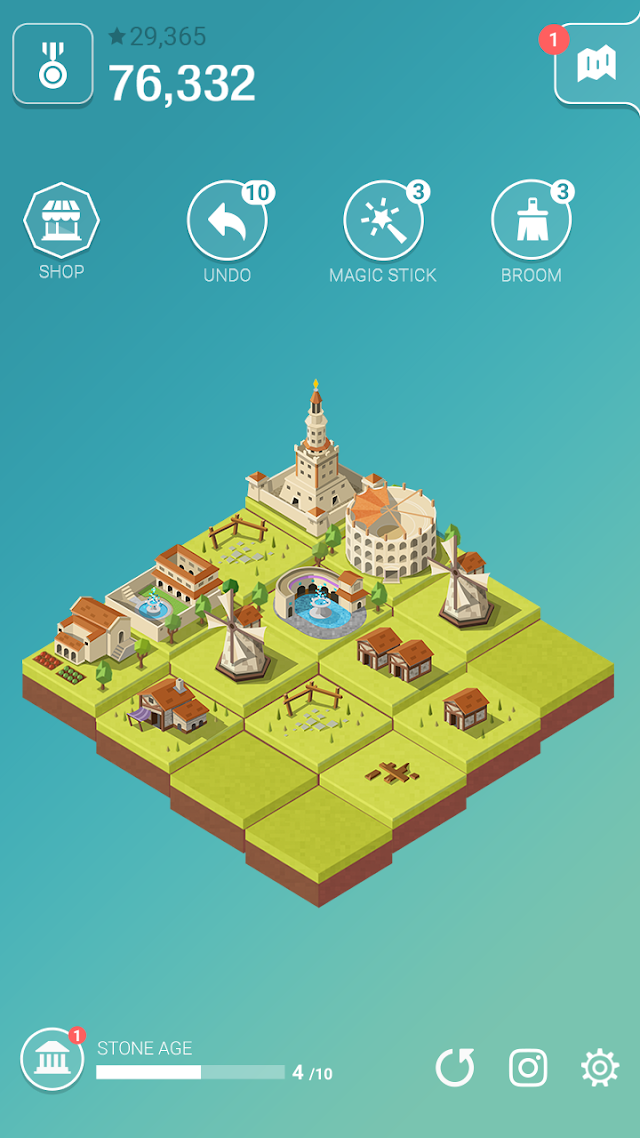 Age of 2048™: City Merge Games Resimleri