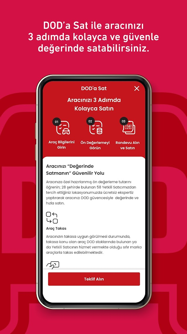 DOD – İkinci Elde Güven Resimleri