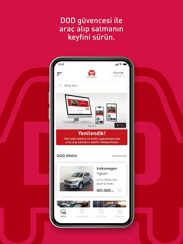 DOD – İkinci Elde Güven Resimleri