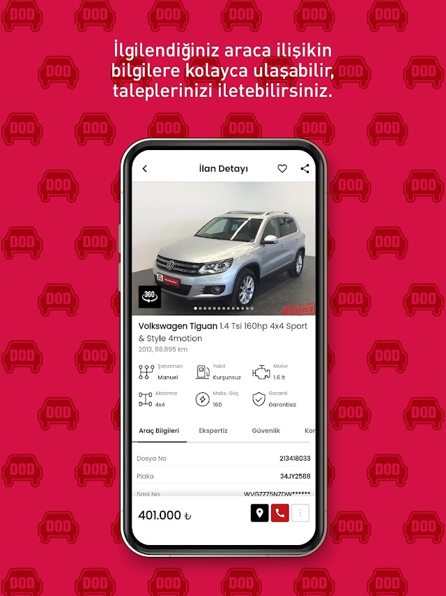 DOD – İkinci Elde Güven Resimleri