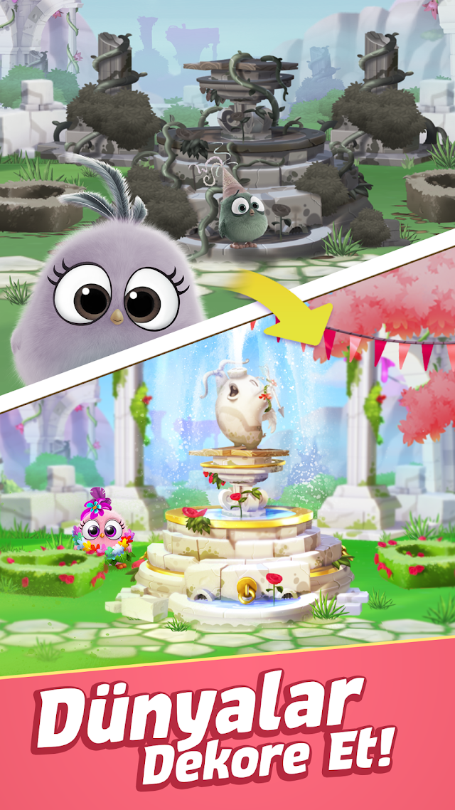 Angry Birds Match 3 Resimleri