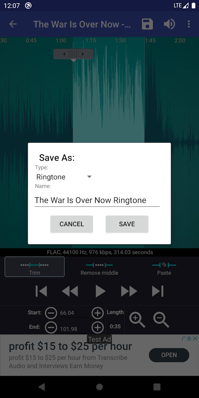 Ringtone Maker:create ringtone Resimleri