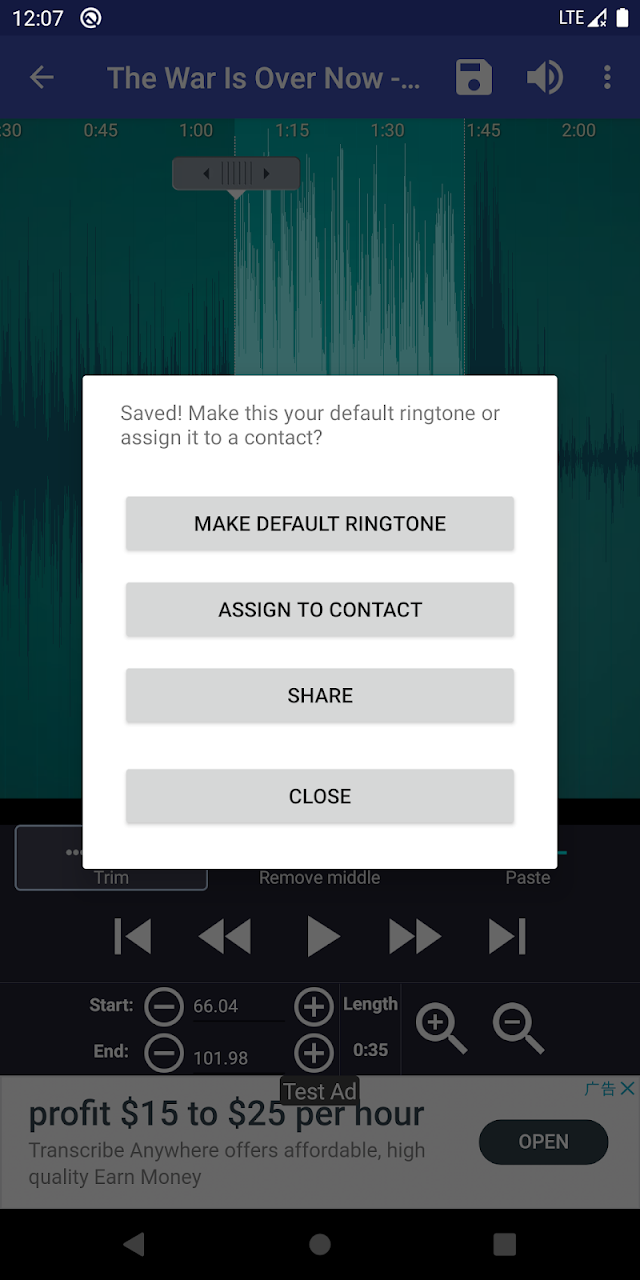 Ringtone Maker:create ringtone Resimleri
